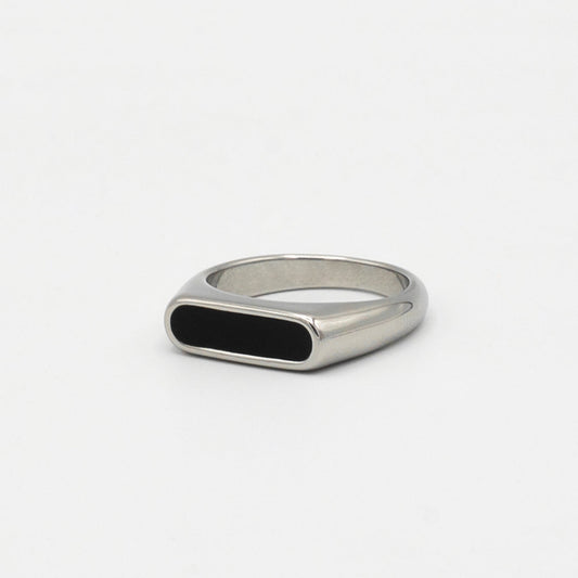 Signet Bar Ring (Silver)