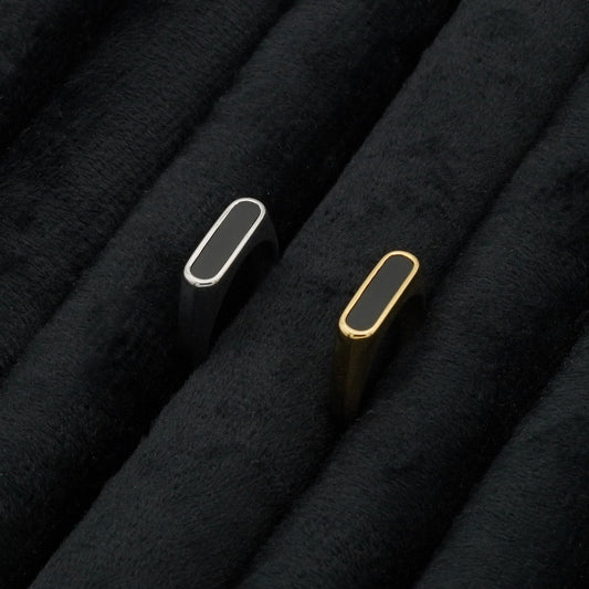 Signet Bar Ring (Silver)