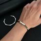 Hexa Open Cuff Bangle
